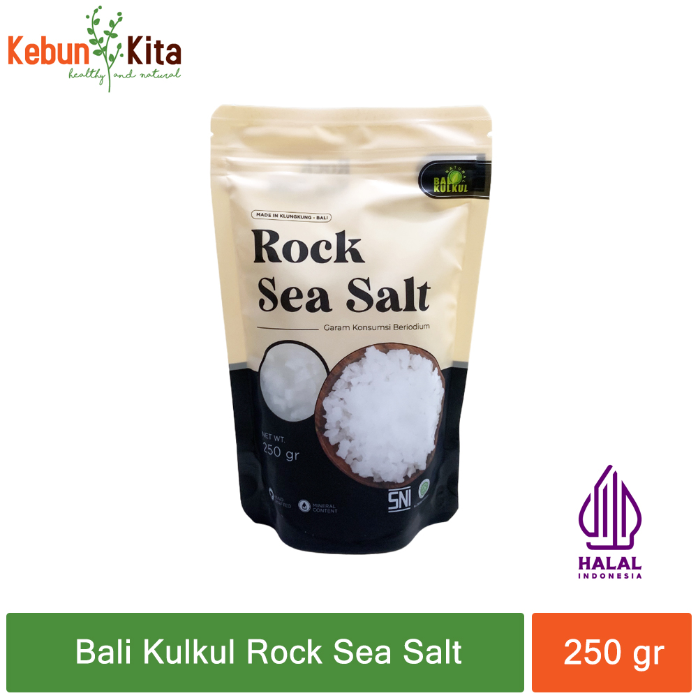 Bali Kulkul Rock Sea Salt 250 gr