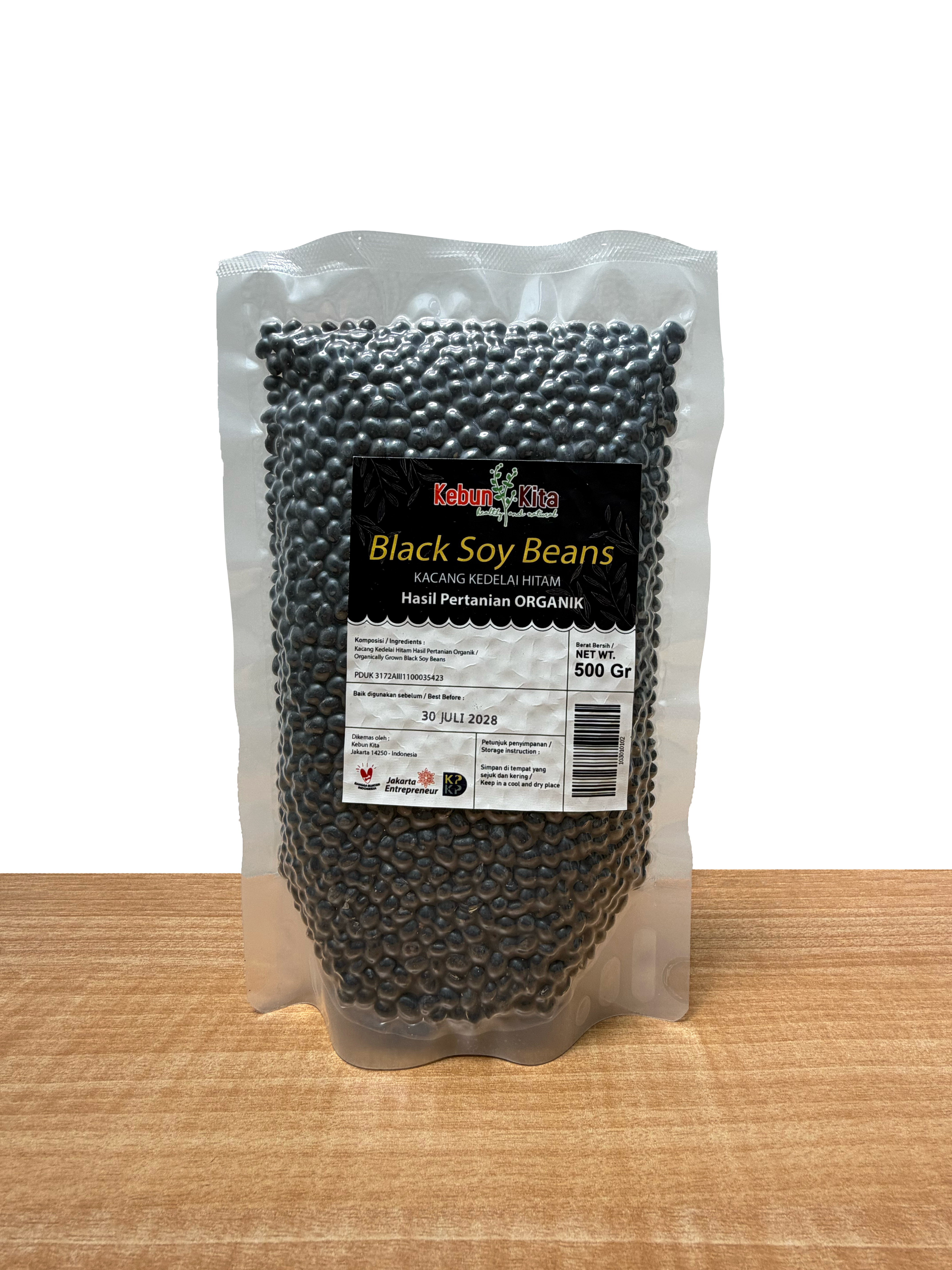 Kebun Kita Kacang Kedelai Hitam 500 gr