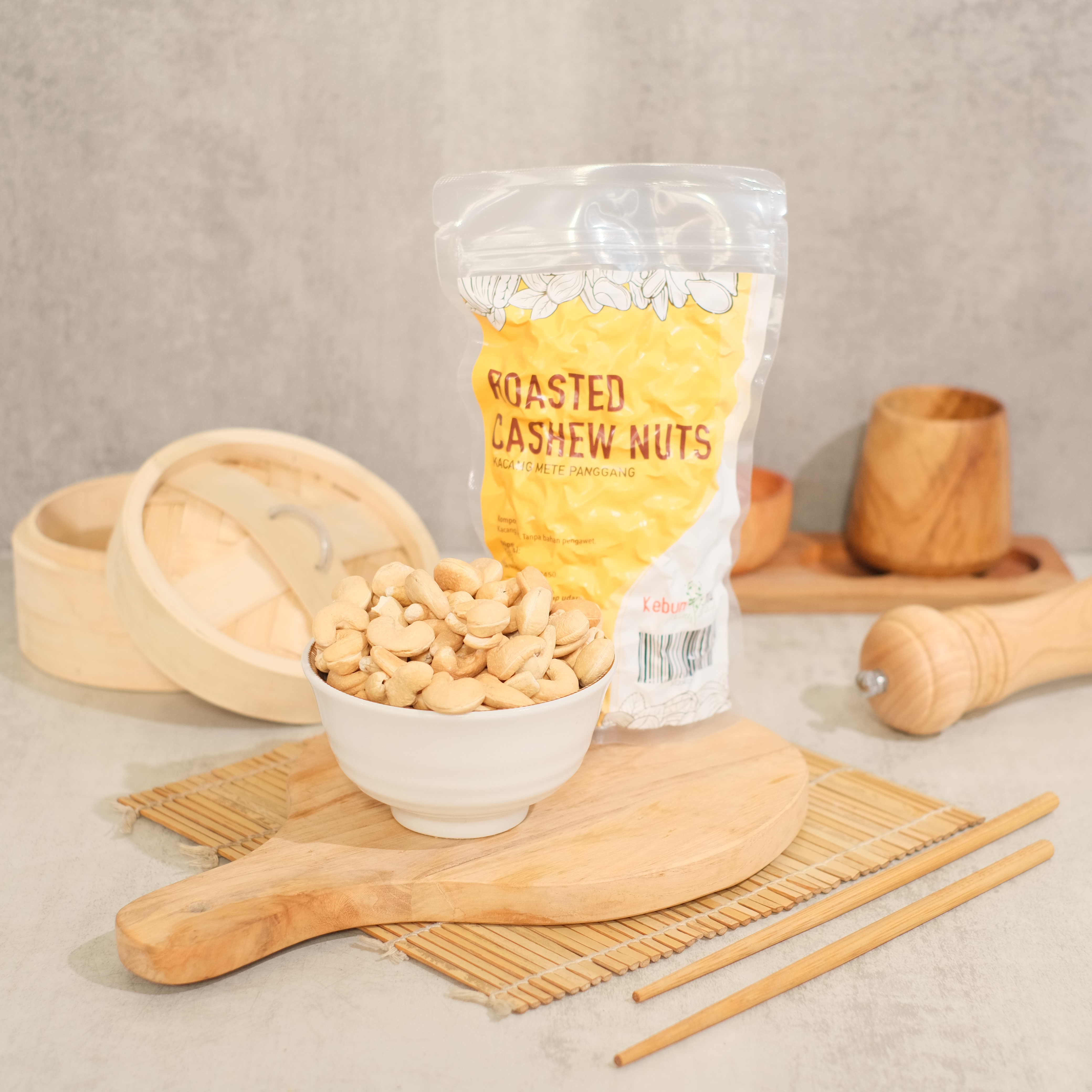 Kebun Kita Roasted Cashews 250 gr