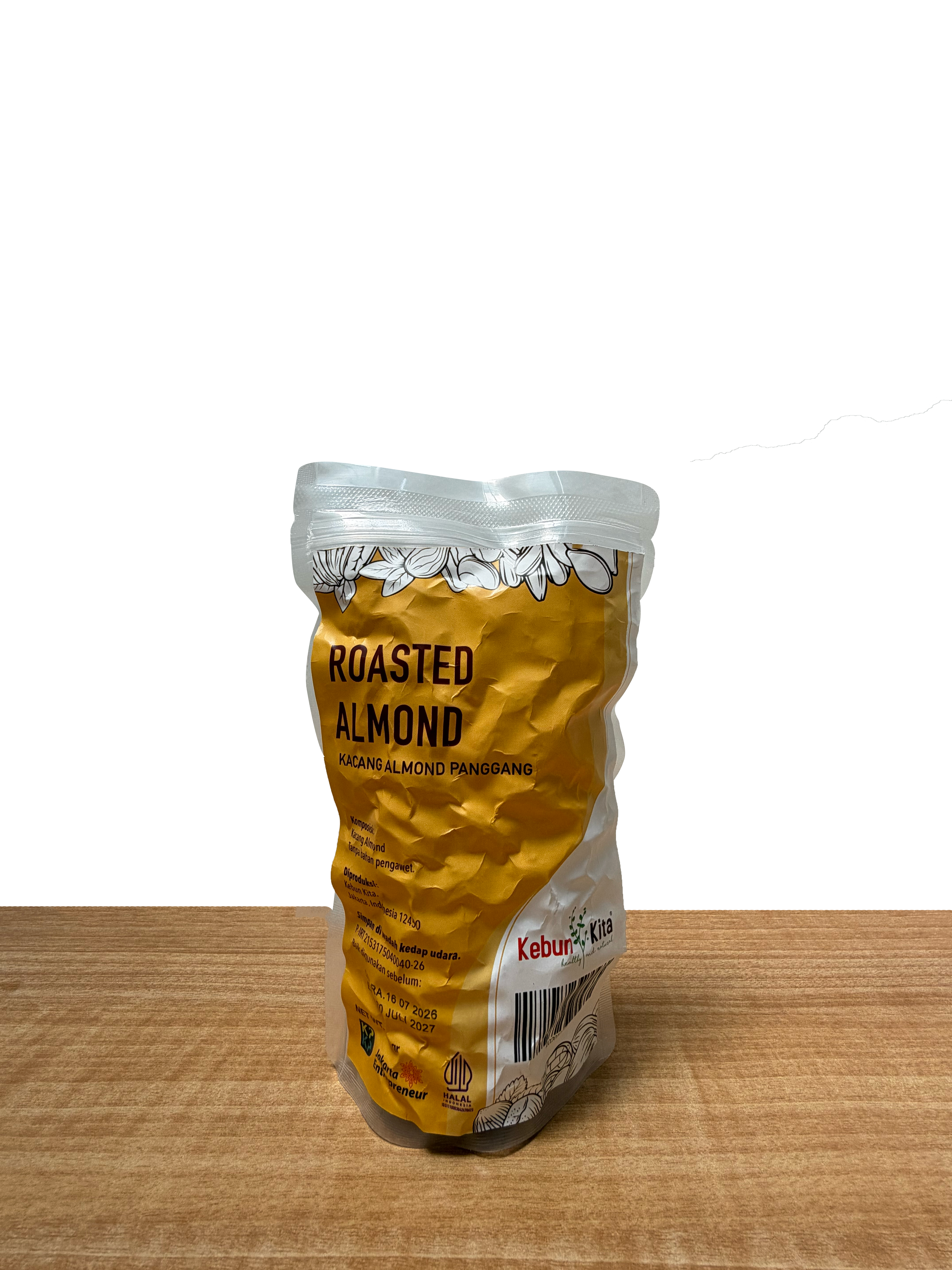 Kebun Kita Roasted Almonds 250 gr