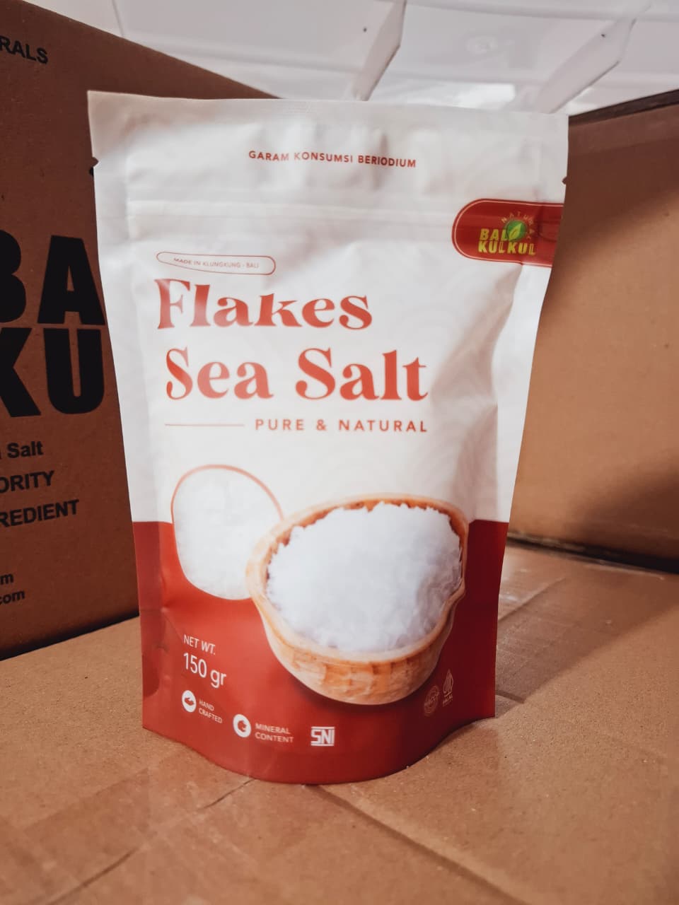 Bali Kulkul Sea Salt Flakes 150 gr