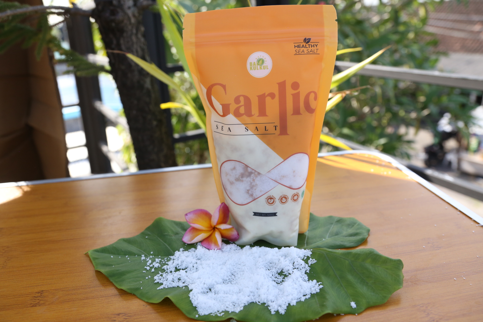Bali Kulkul Sea Salt Garlic 500 gr